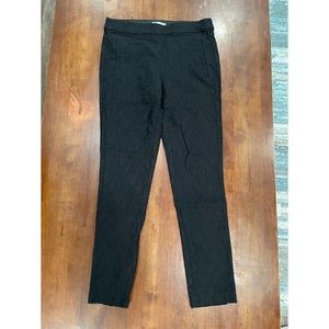 Stretch textured dress pants